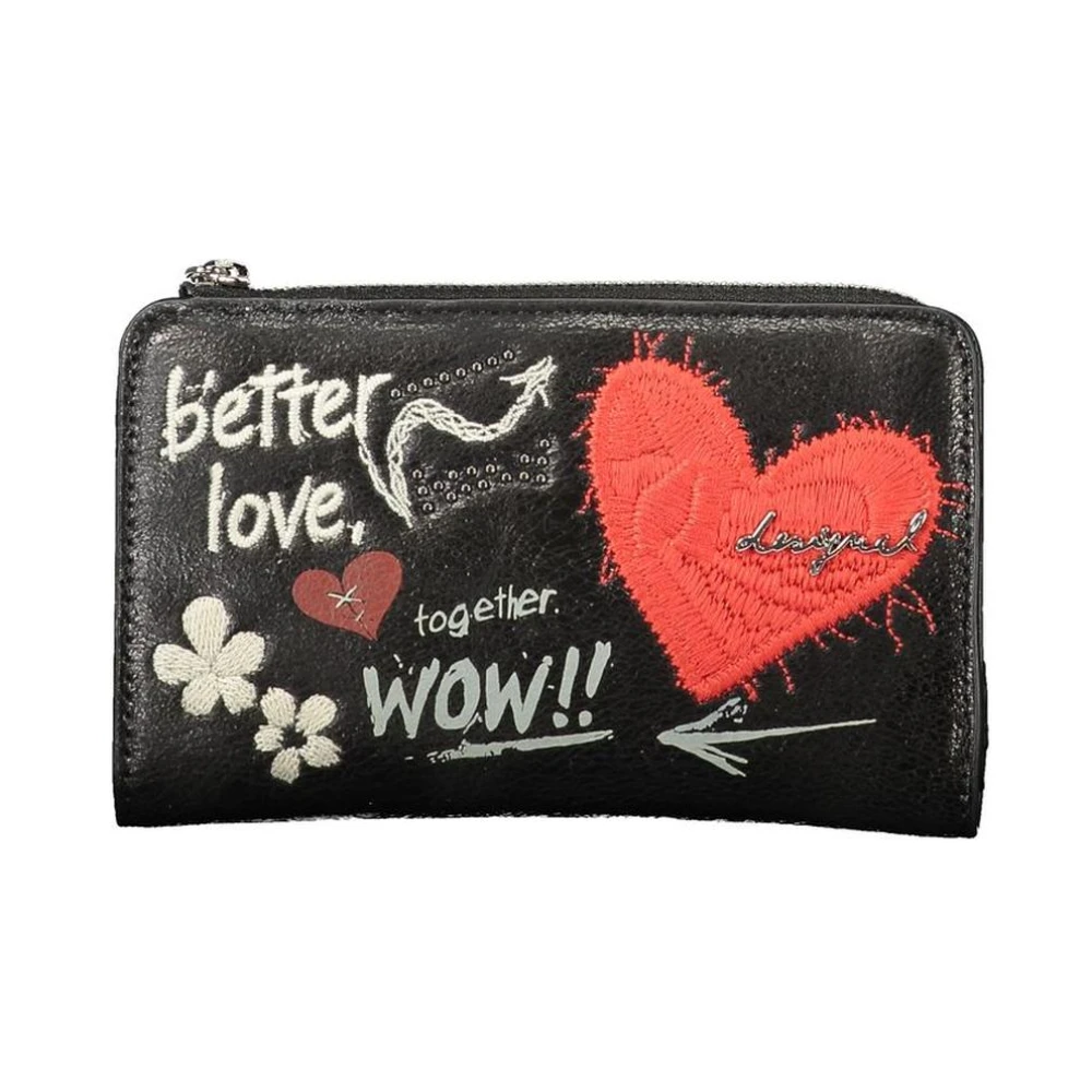 Desigual - Wow Emma Wallet - Accessories - Damen - Schwarzk - One Size - Bild 4