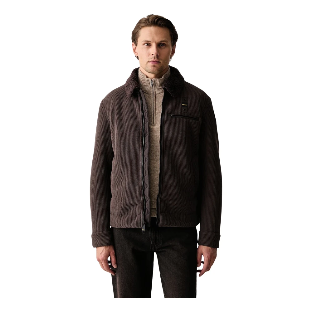 Blauer Uomo Marrone Giacche, L, New,