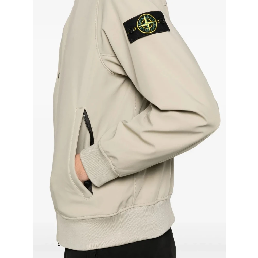 Stone Island Beige Bomberjacks Beige Heren