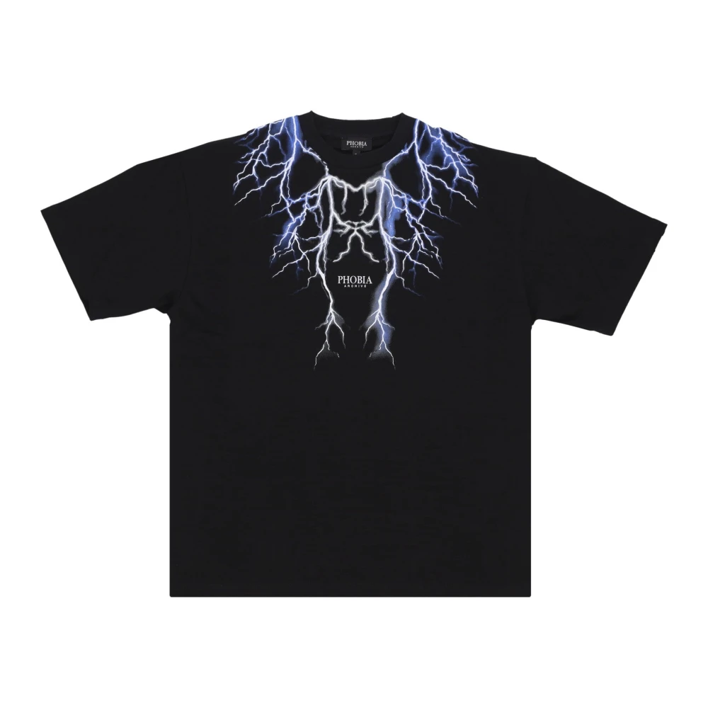 Phobia Archive Uomo Nero - Lightning Tee - Tops - L