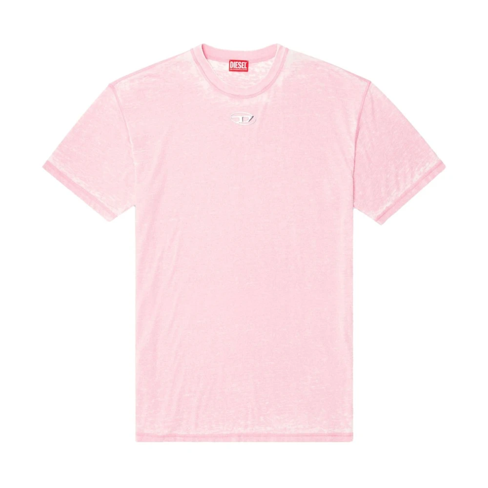 Diesel - Tops > T-Shirts - Pink - Diesel - Modalova