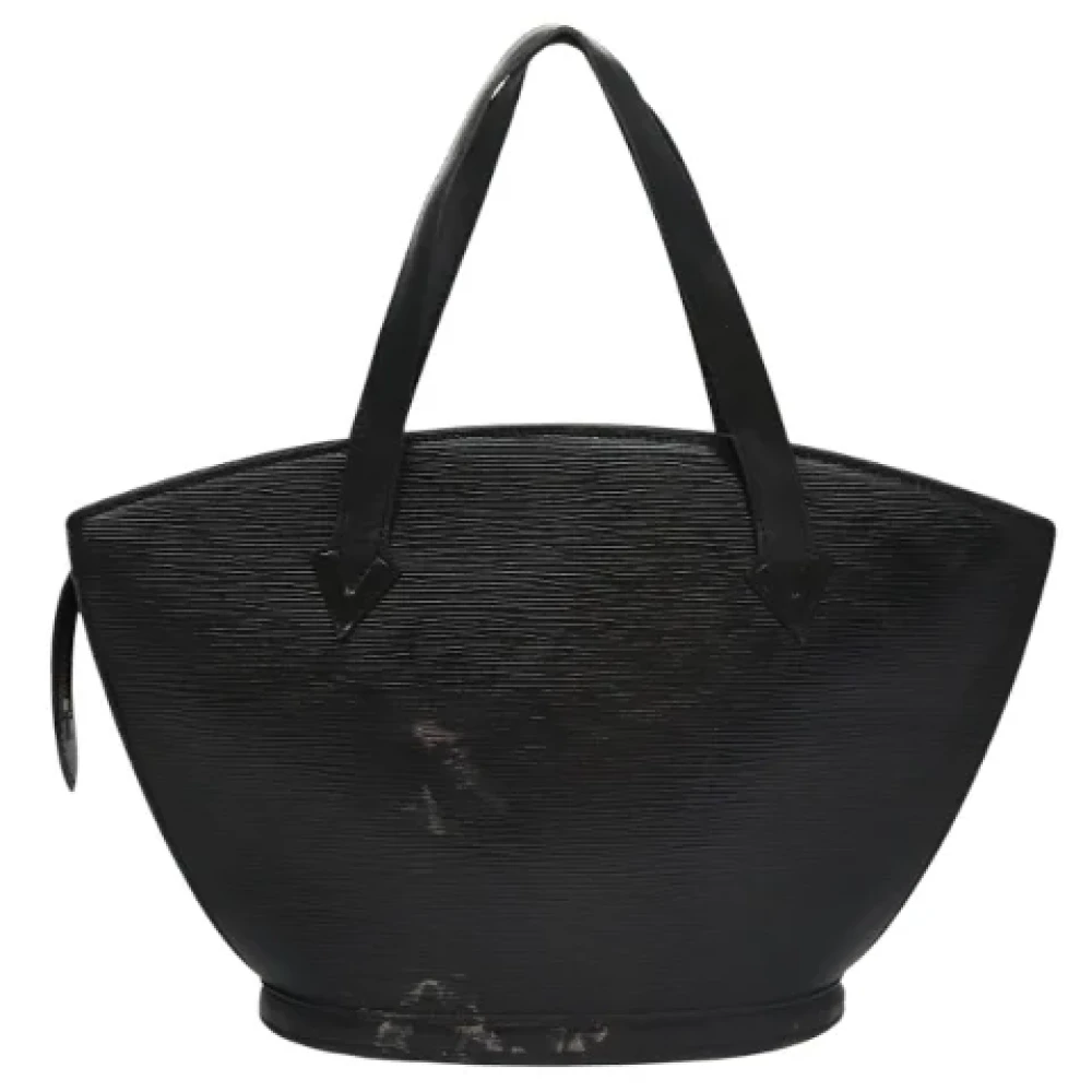 Louis Vuitton Vintage Pre-owned Leather handbags Black Dames
