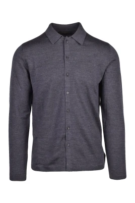 Cardigan med krage