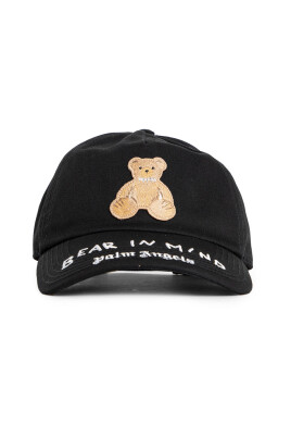 embroidered-bear-cap-black-brown
