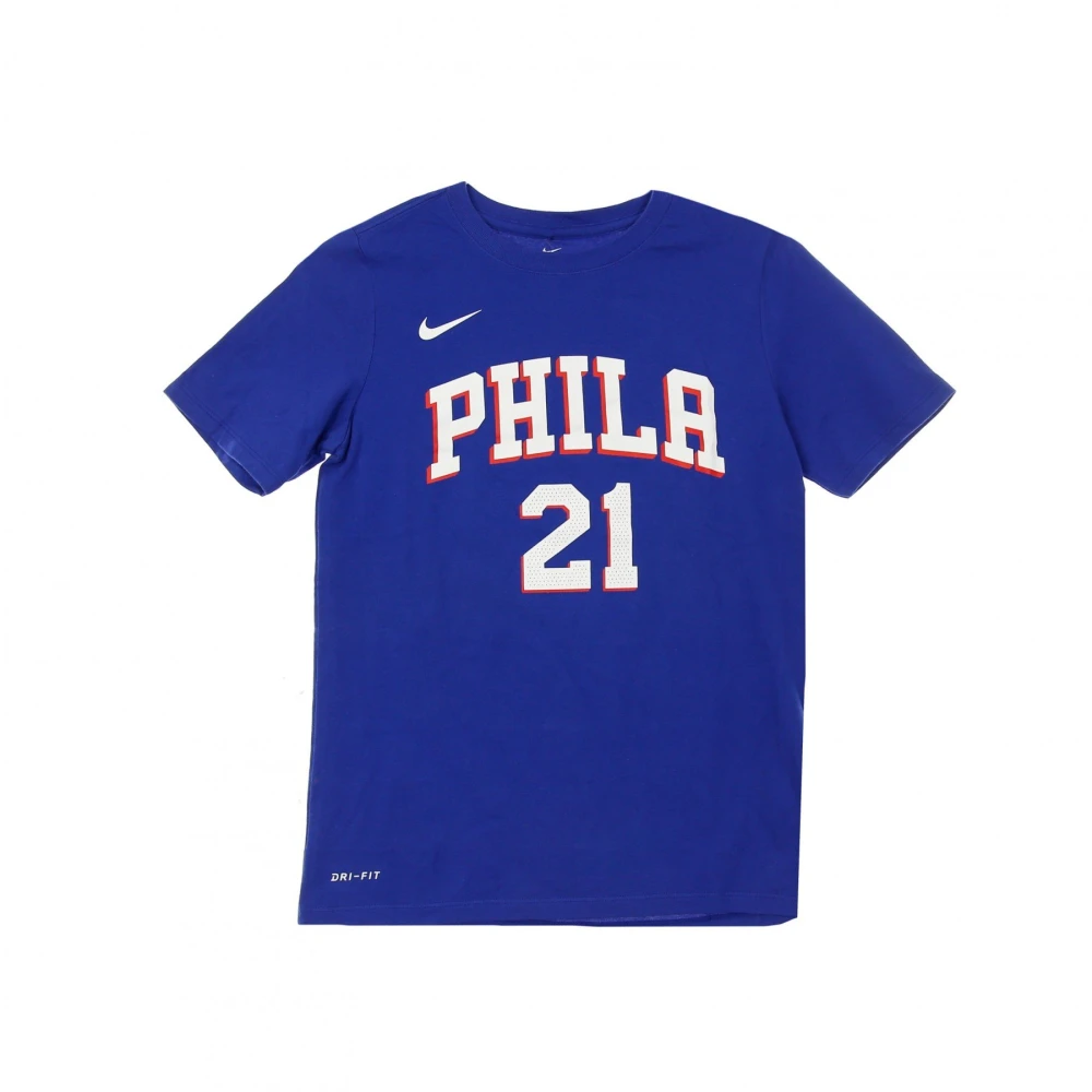 Nike Embiid Icon Edition Tee Blue Heren