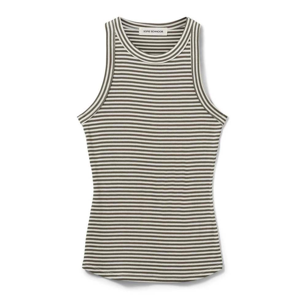 Sofie Schnoor Women's Multicolor Sleeveless Tops, S, Snos434 Top