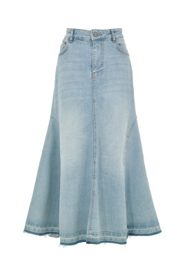 flared-light-denim-skirt
