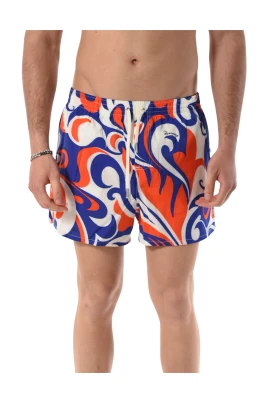 Boxershorts med tryck över hela