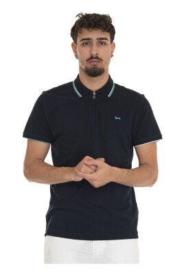 polo-a-manches-courtes-avec-demi-zip