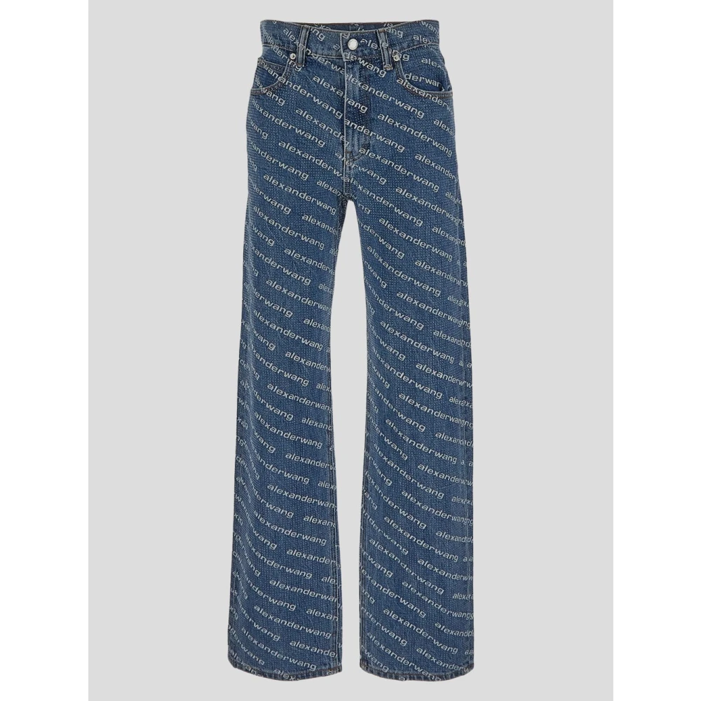 alexander wang Dames Denim Mode Blue Dames