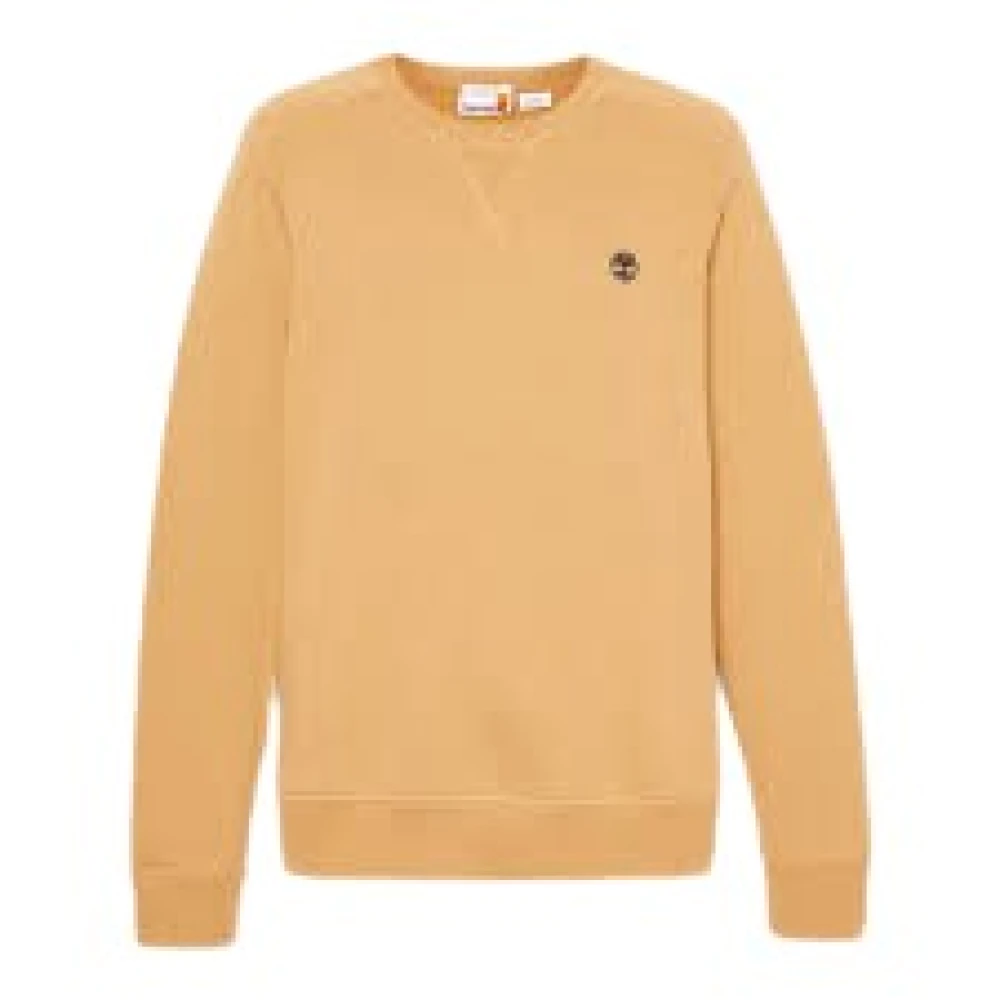 Timberland Men's Beige Exeter River Crew Sweatshirt - Sweatshirts - M - Sweatshirts & Hoodies