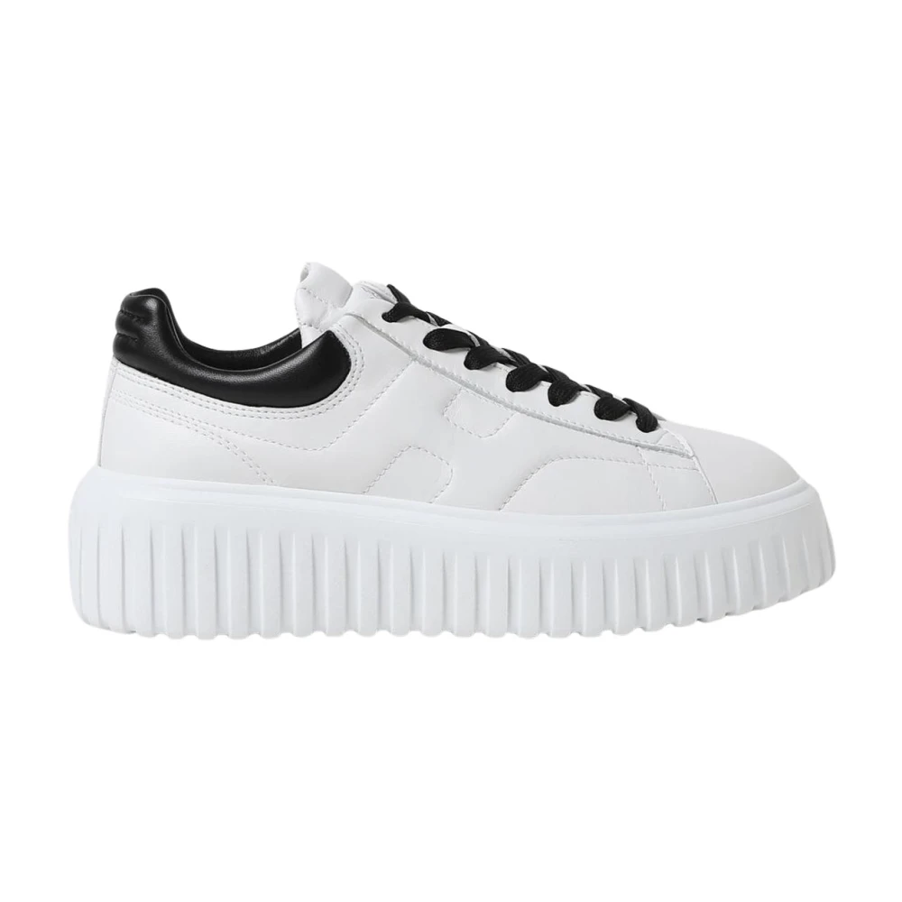 Hogan Women's White Platform Trainers - Sneakers - 5 1/2 Uk - Shoes