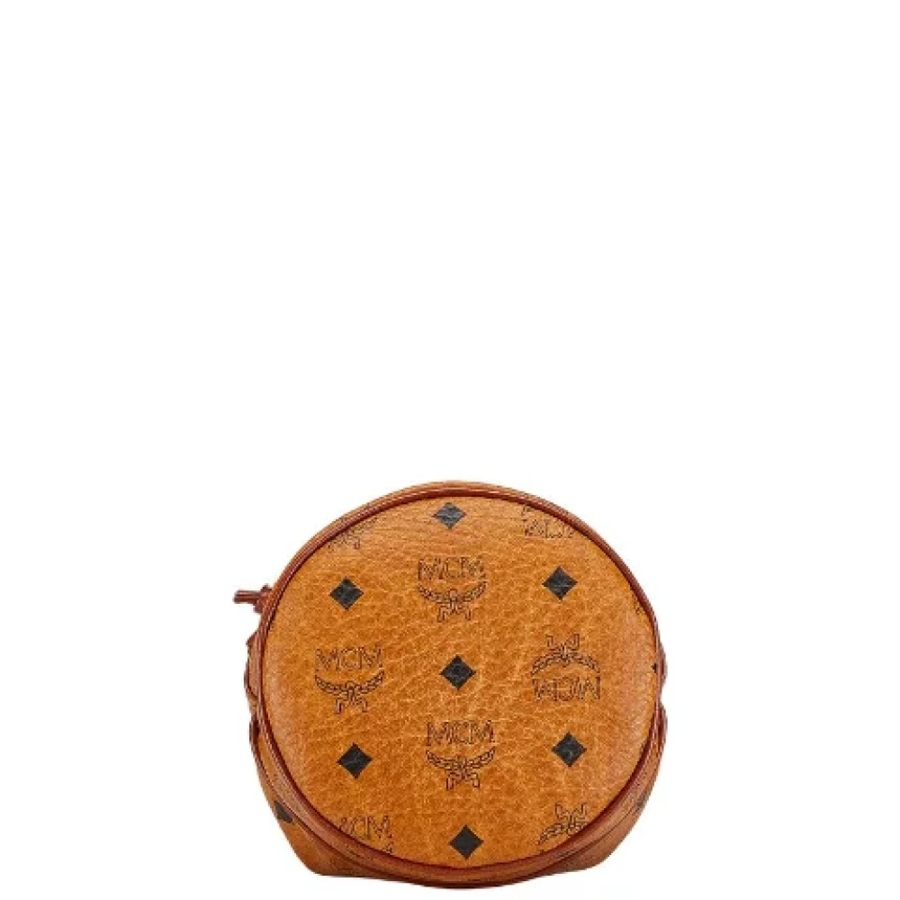 MCM Pre-owned Leather shoulder-bags Brown Dames
