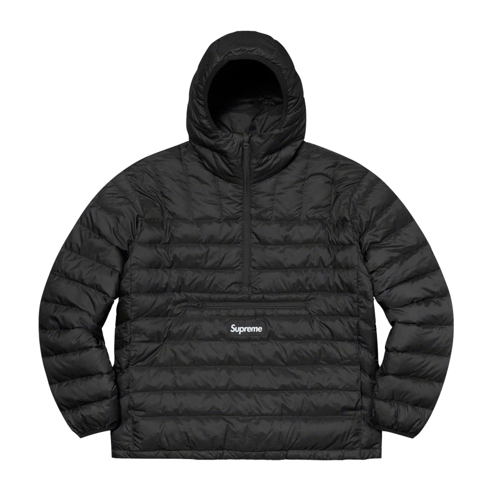 Supreme Beperkte oplage Micro Down Hoodie Black Heren