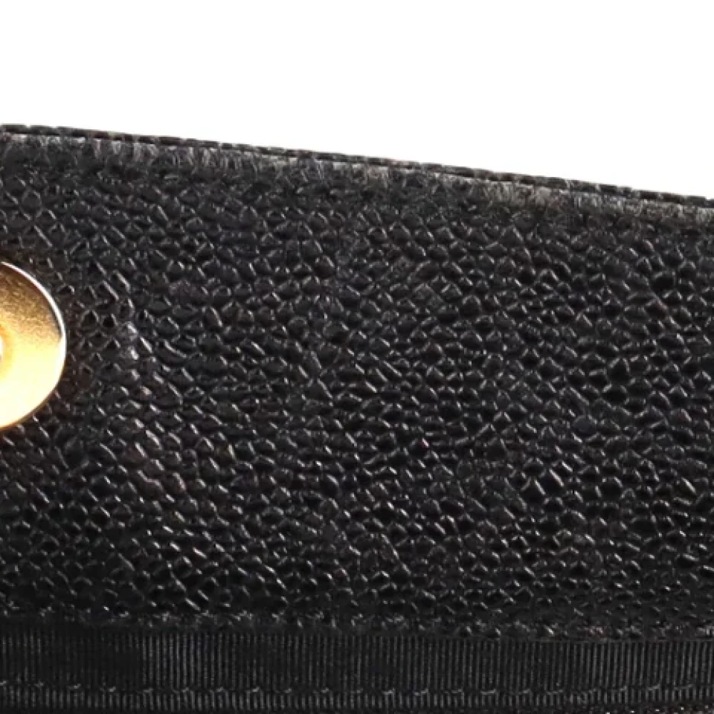 Chanel Vintage Pre-owned Fabric chanel-bags Black Dames