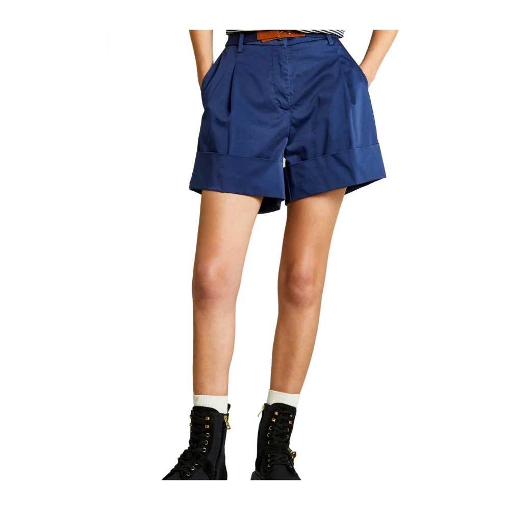 Fay Casual Shorts Blue Dames