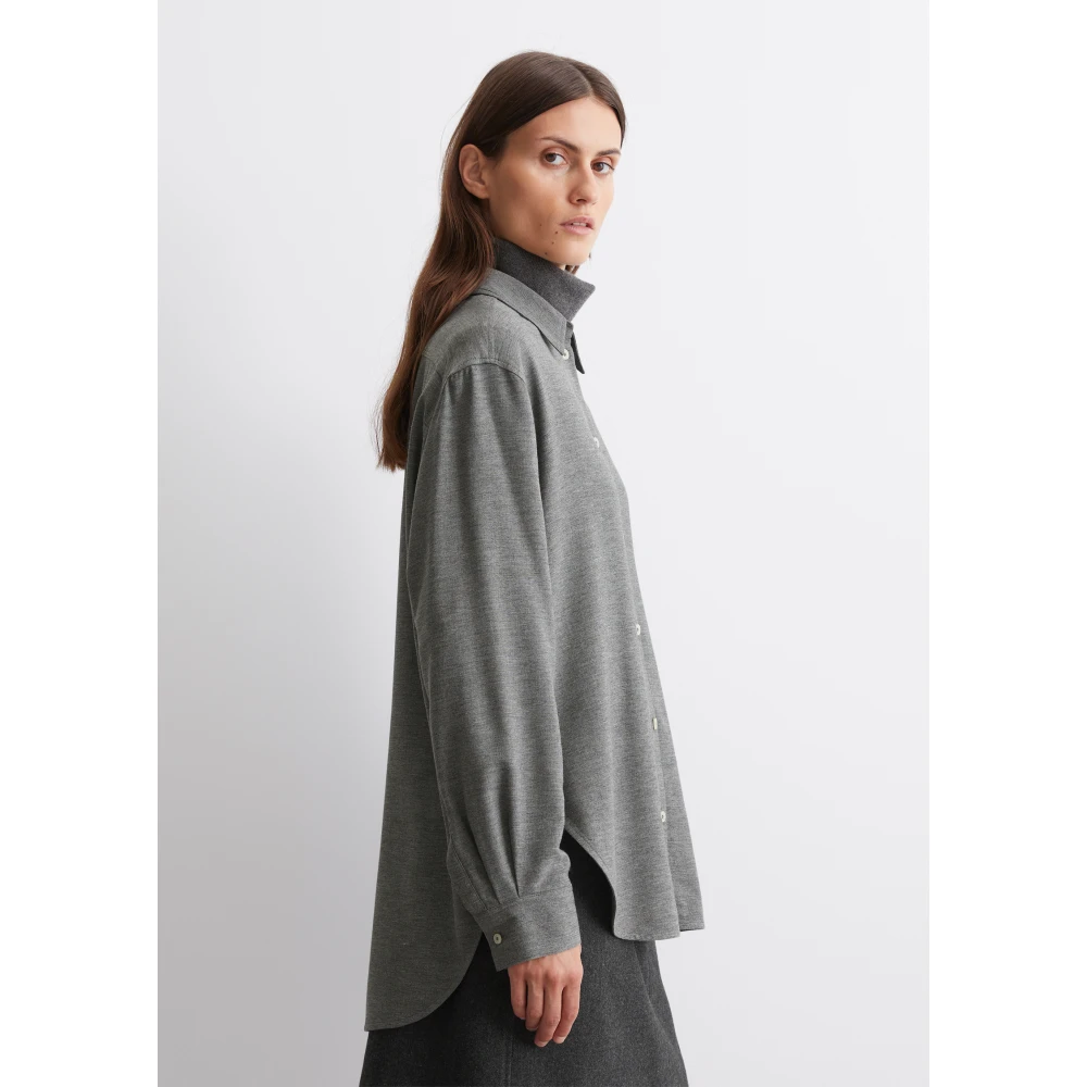 Marc O'Polo Relaxte blouse Gray Dames