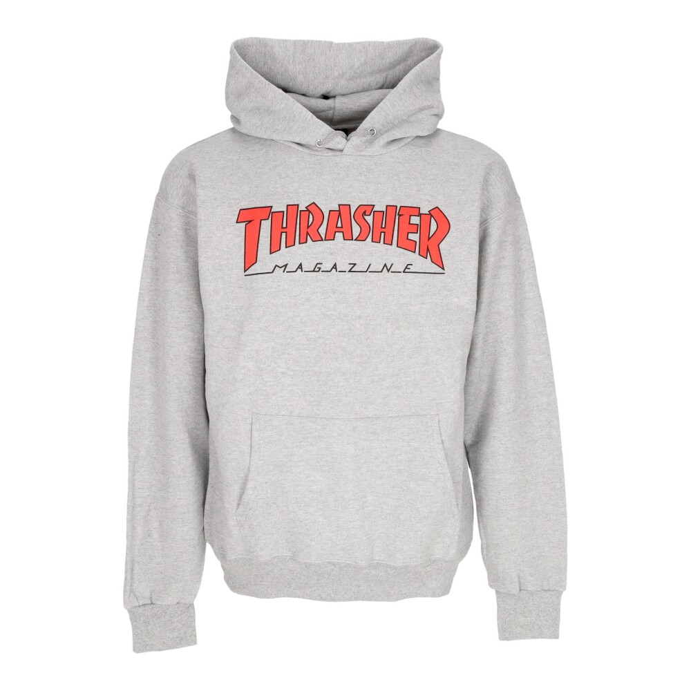 Outlined Hoodie Light Steel Red Thrasher Hoodies Miinto