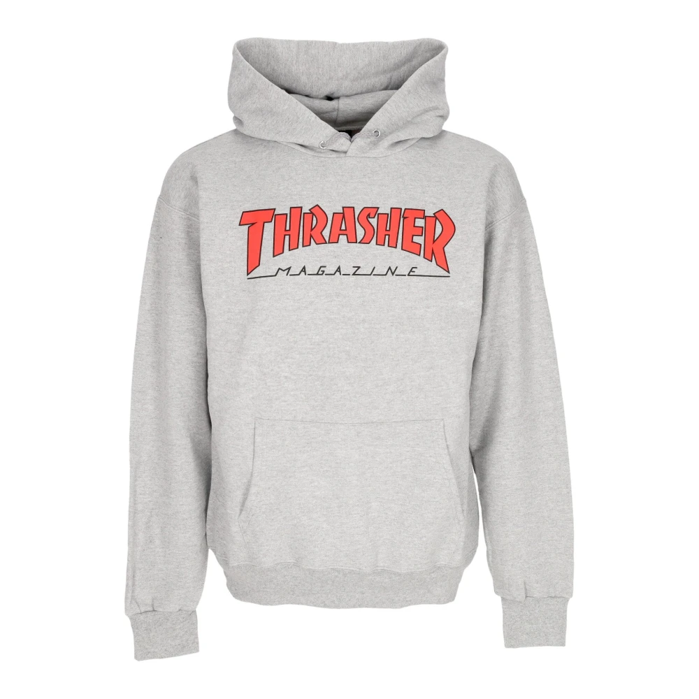 Thrasher Hoodie Light Steel Rood Gray Heren