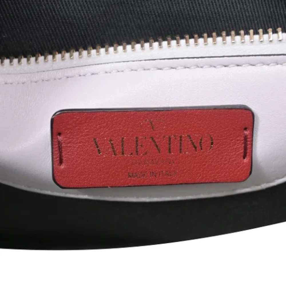 Valentino Vintage Pre-owned Leather shoulder-bags Black Dames