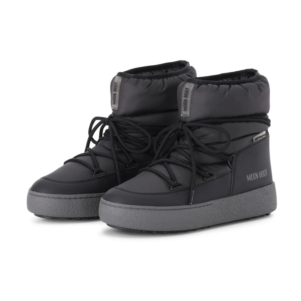Moon Boot Nylon Ltrack Low Boot Hybrid - Female - Winter Boots - Black - 4 Uk - Shoes