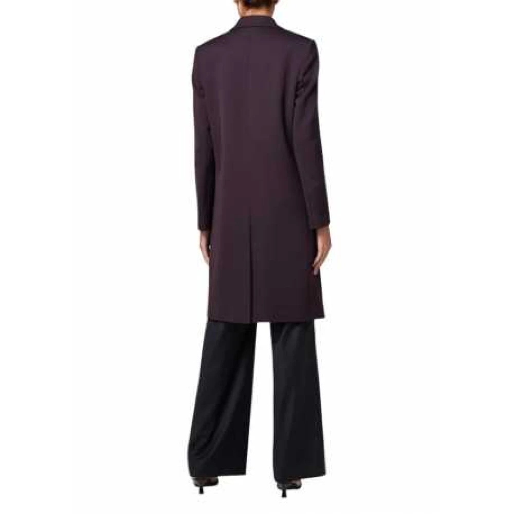 Paul Smith Bloemen geborduurde rechte jas Purple Dames
