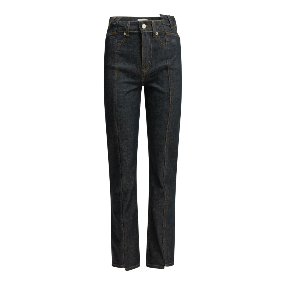 Ganni Donna Blu Jeans, W26 L33, New,