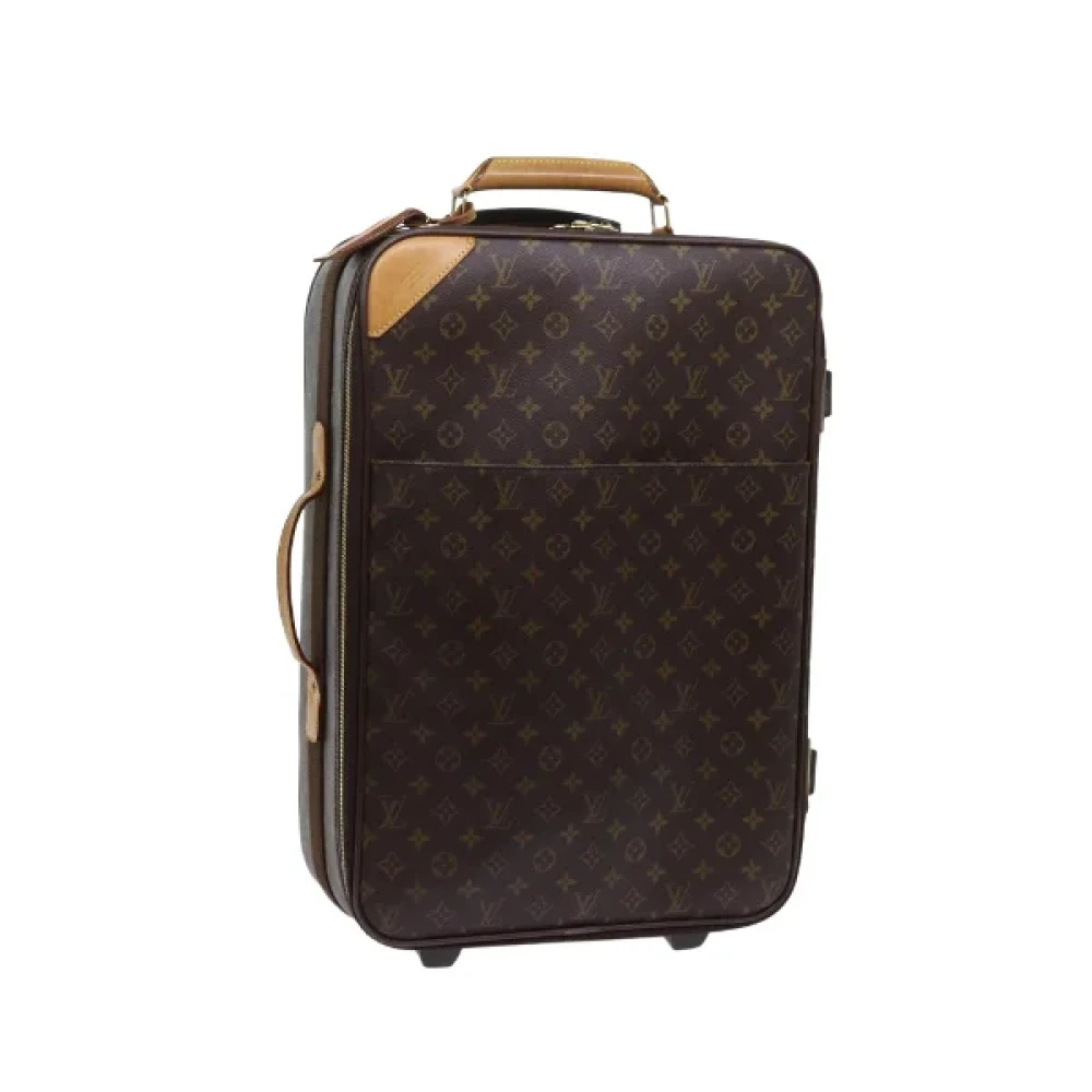 Louis Vuitton Vintage Pre-owned Canvas handbags Brown Dames