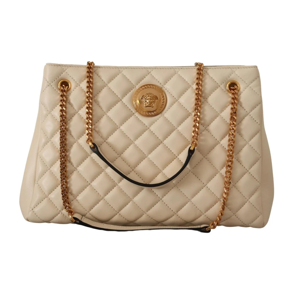 Versace Tote Bags White Dames