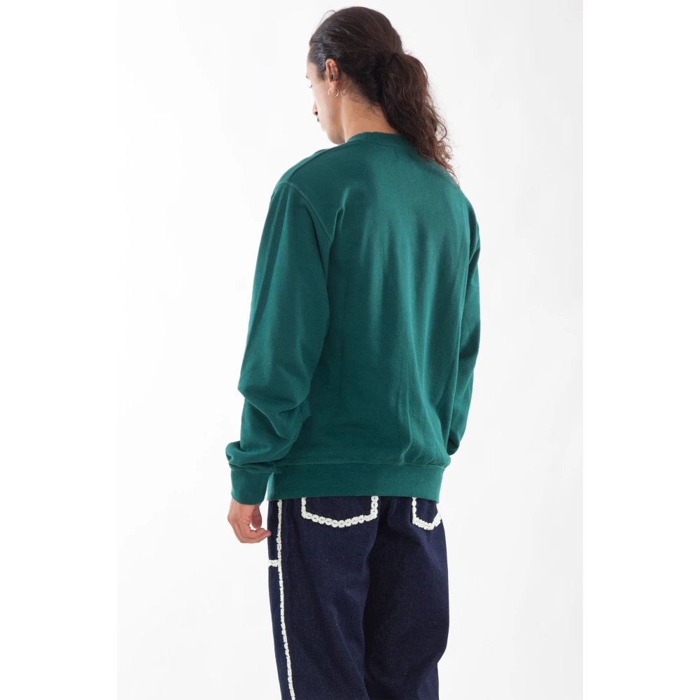 Arte Antwerp Script Embro Sweatshirt Green Heren