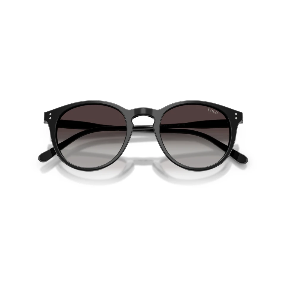 Polo Ralph Lauren Grey Man Ph4110 50018G Sunglasses Acetate Black Pantos Normal Shaded - Image 4