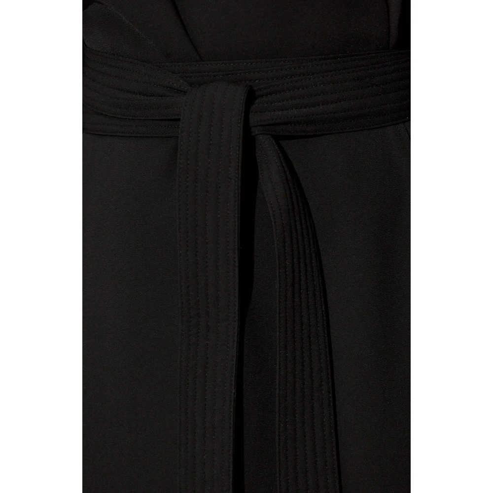 Emporio Armani Jurk met riem Black Dames