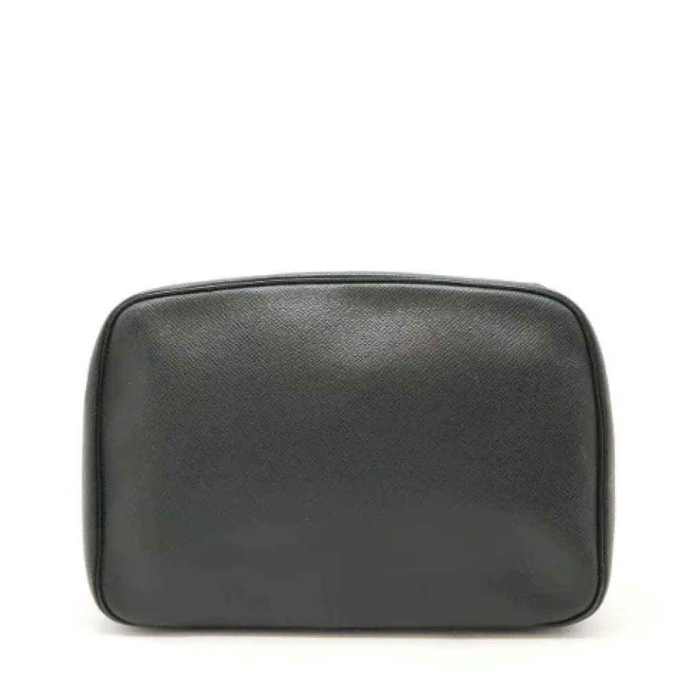 Louis Vuitton Vintage Pre-owned Leather clutches Black Dames
