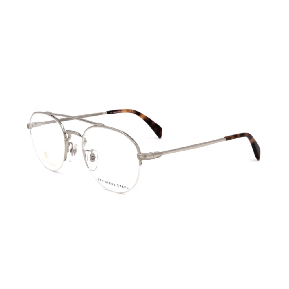 Eyewear By David Beckham Unisex Gray Glasses, 51 Mm, Db 7014