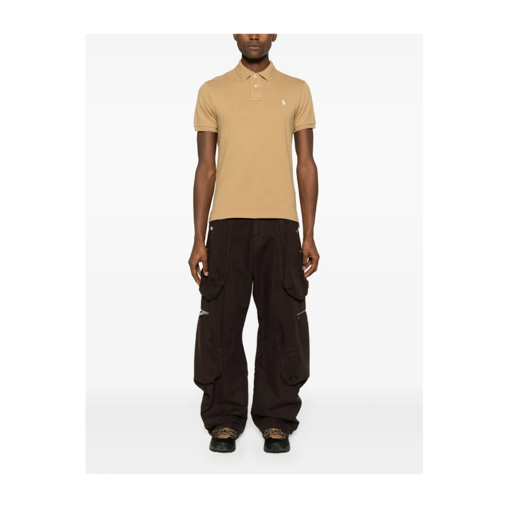 Polo Ralph Lauren Bruine T-shirts en Polos Brown Heren