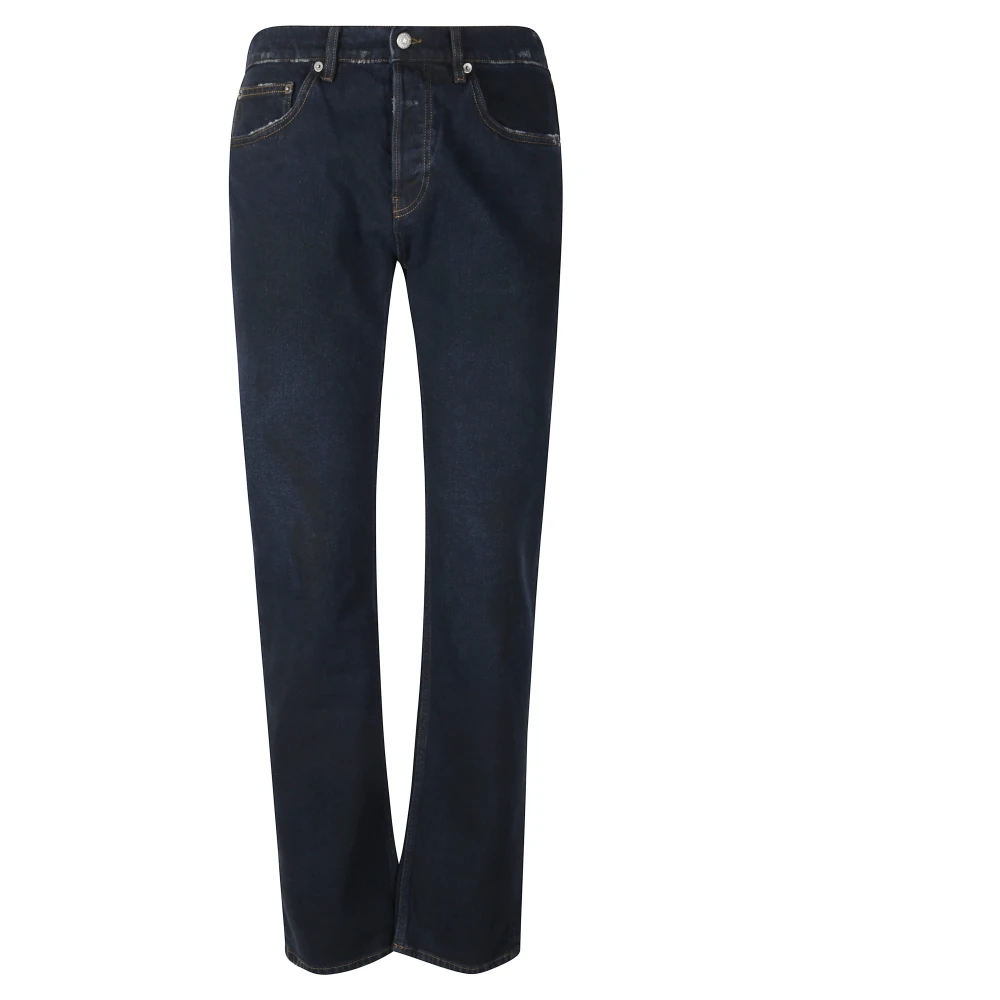 Golden Goose Men's Blue Journey Slim Jeans - Straight Fit Jeans - W33 - Jeans