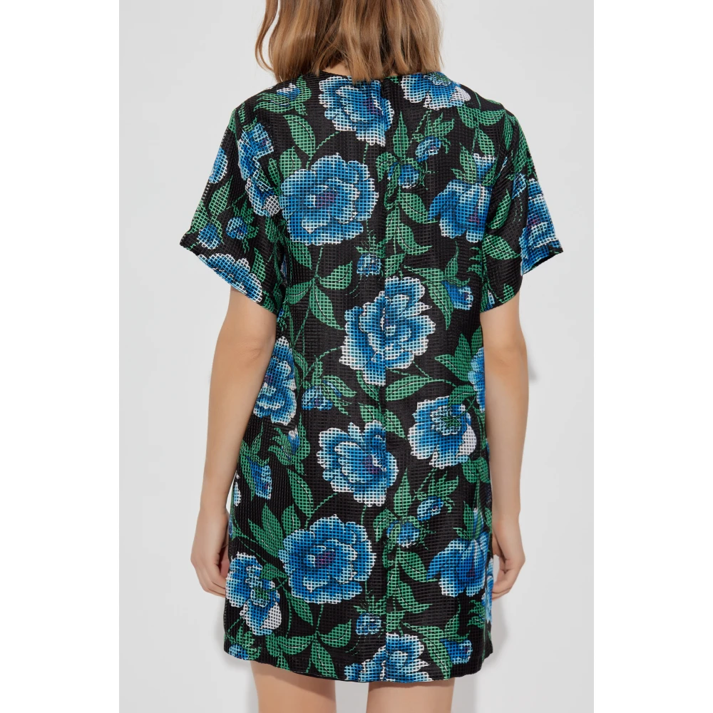 Kenzo Jurk met bloemenpatroon Multicolor Dames