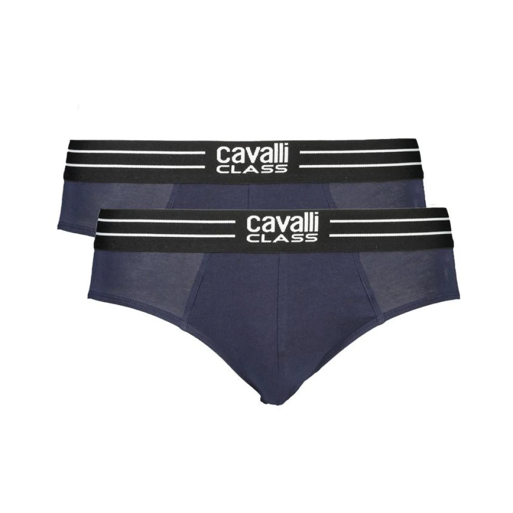 Cavalli Class Men's Blue Cotton Underwear - Underpants - S - Underwear