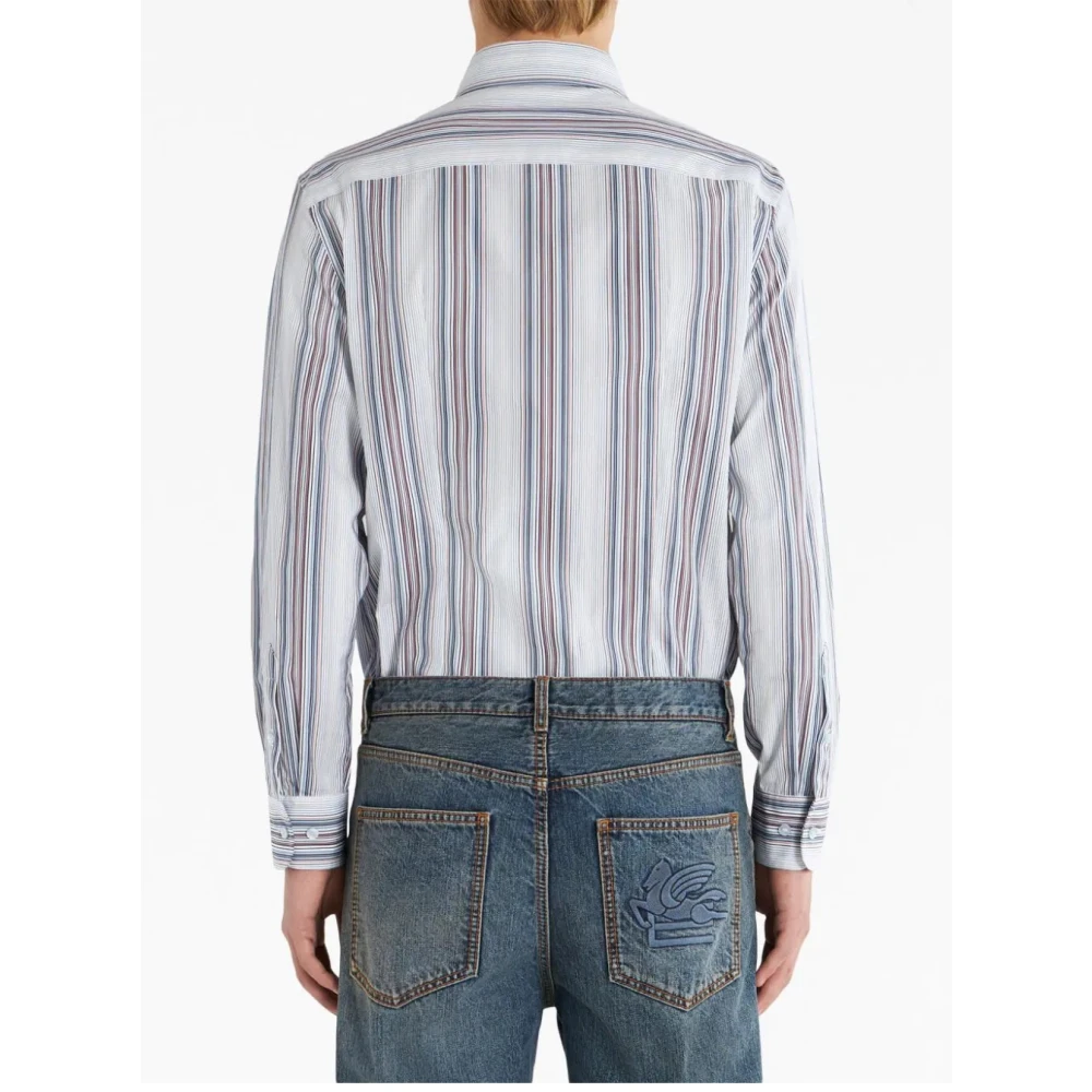 ETRO Roma Overhemden Gray Heren