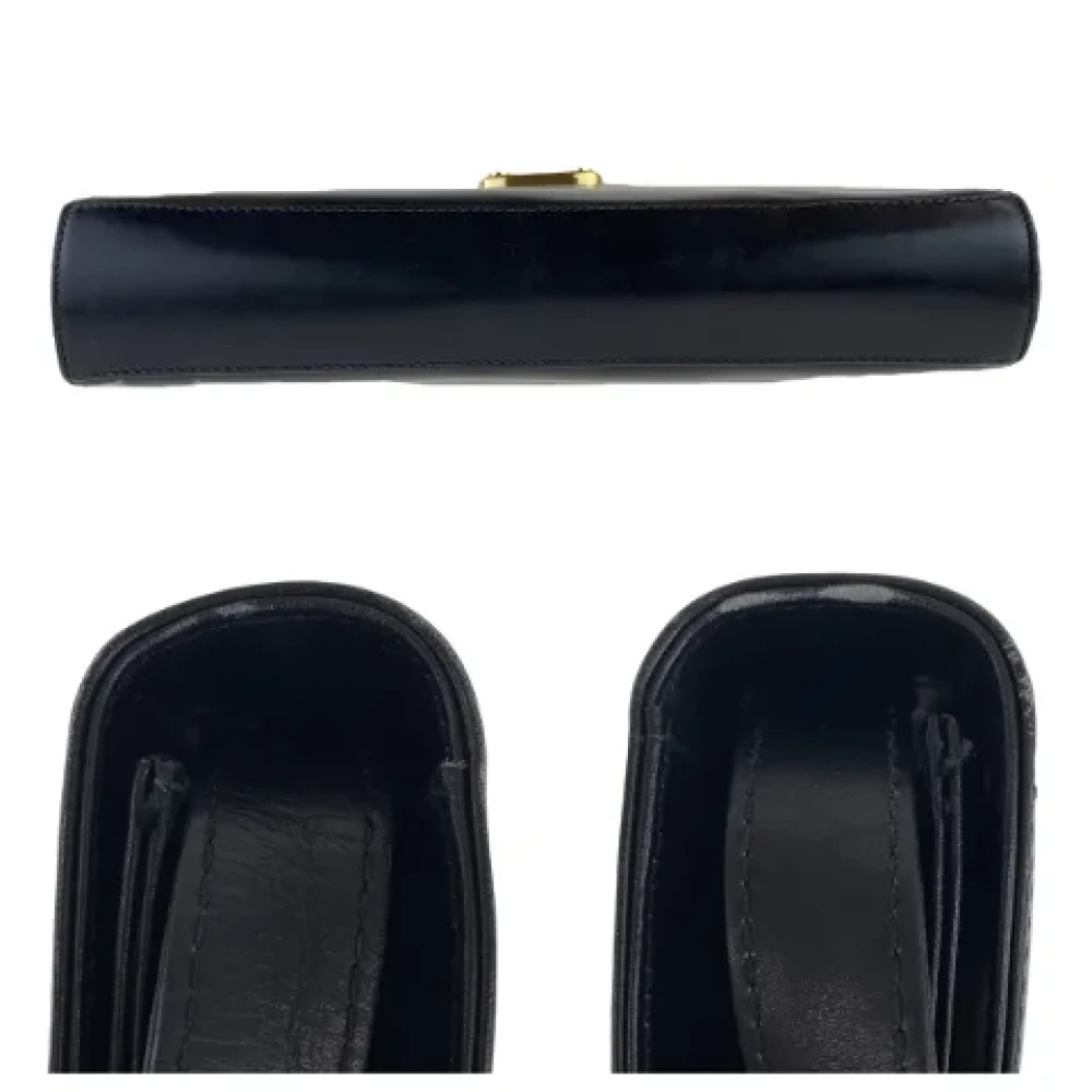 Gucci Vintage Pre-owned Leather gucci-bags Black Dames