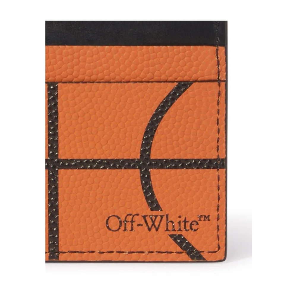Off White Basketball Kaarthouder met Logo Multicolor Heren