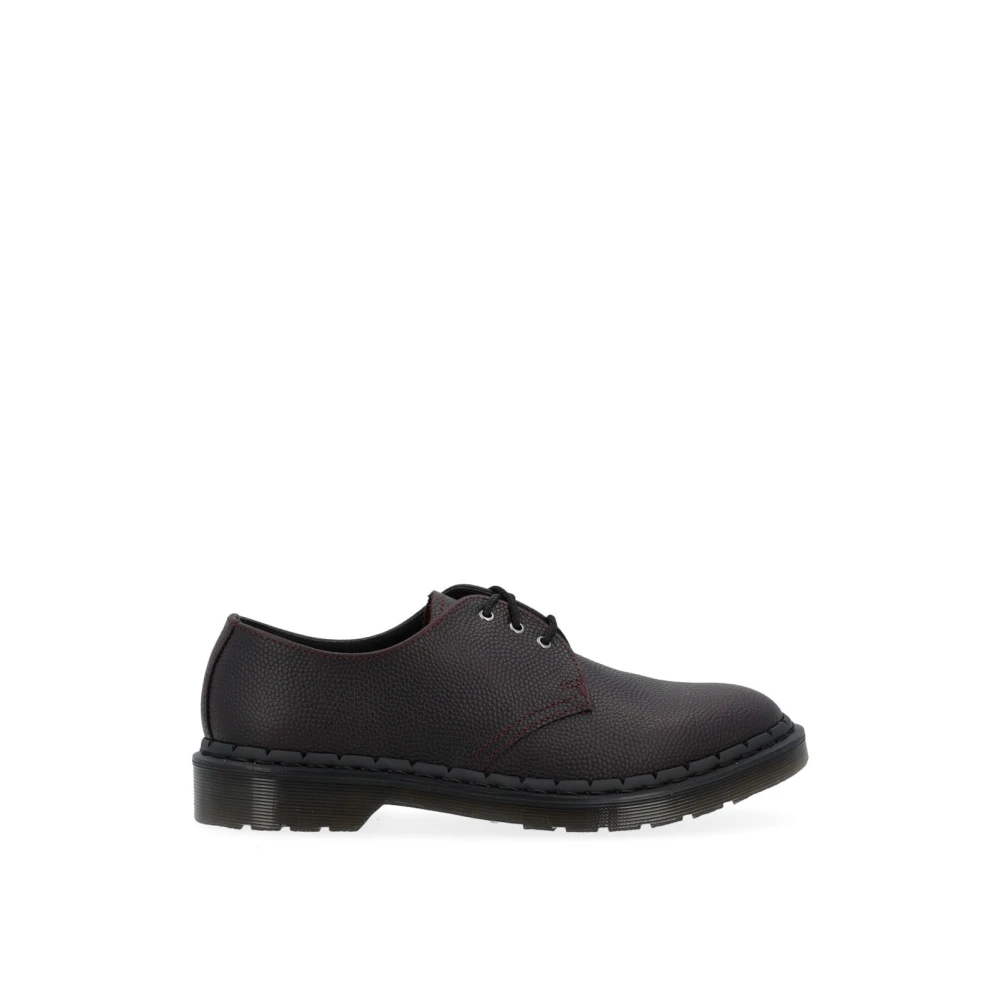 Dr. Martens Pebble Grain Lace-up Derby Skor Black, Herr