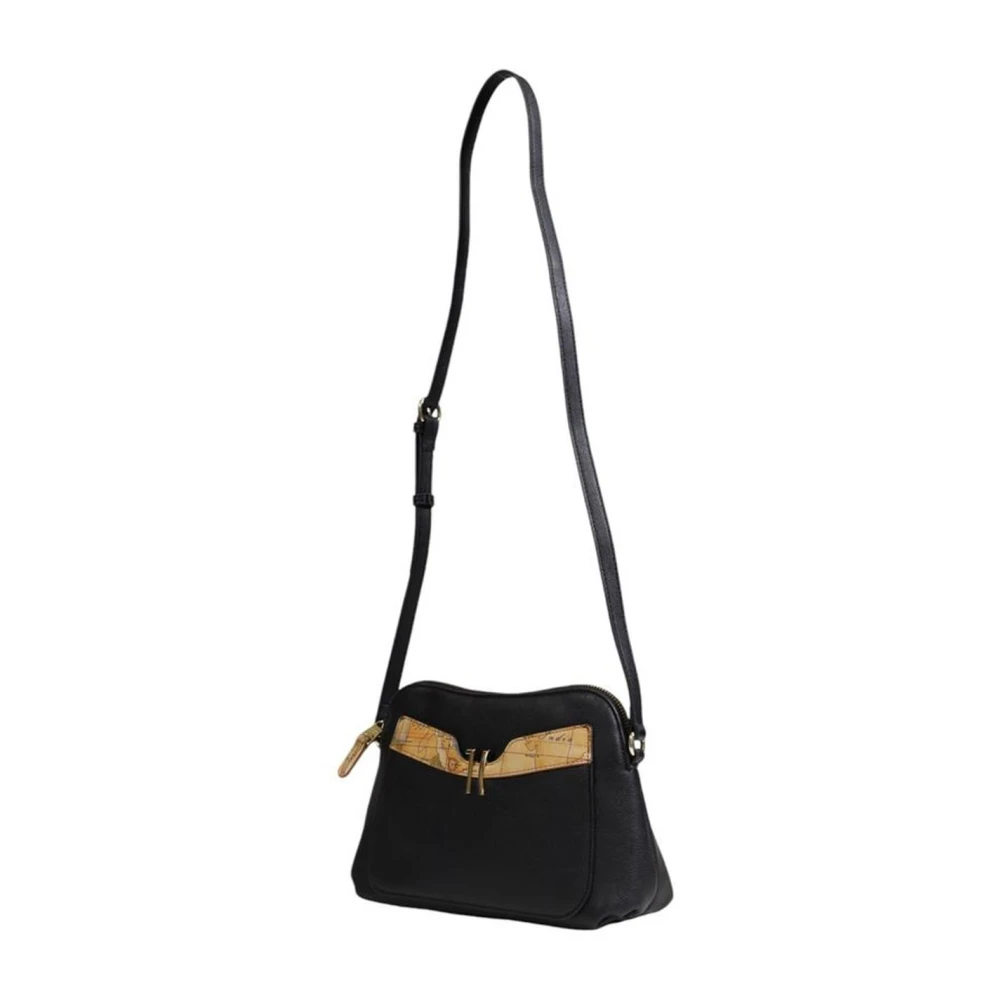 Alviero Martini 1a Classe Handtas van polyethyleen met gemengd materiaal Black Dames