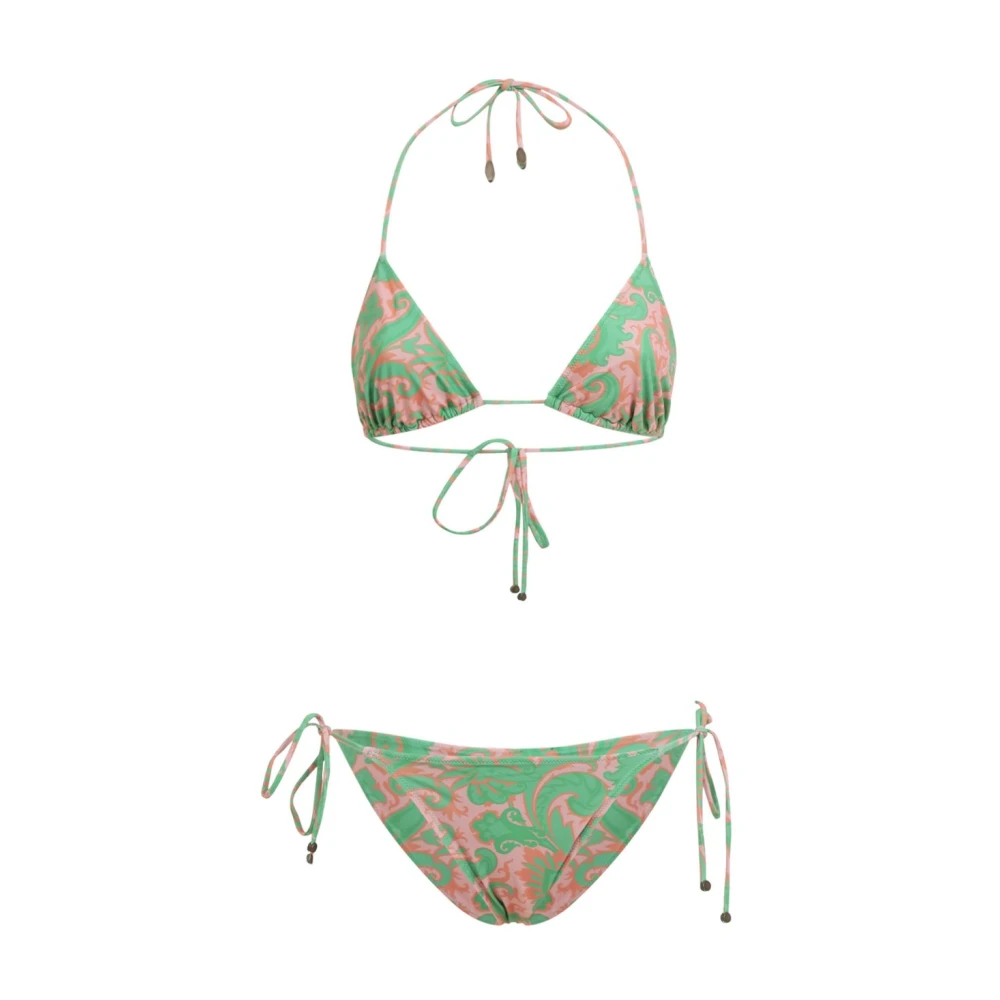 ETRO Groene Triangel Cup Badpak Green Dames