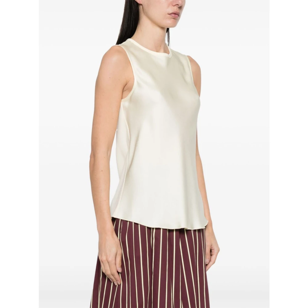 Forte Beige Topkleding voor vrouwen Ss25 Beige Dames