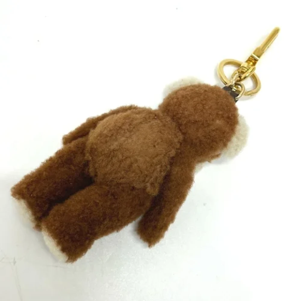 Louis Vuitton Vintage Pre-owned Fabric key-holders Brown Dames