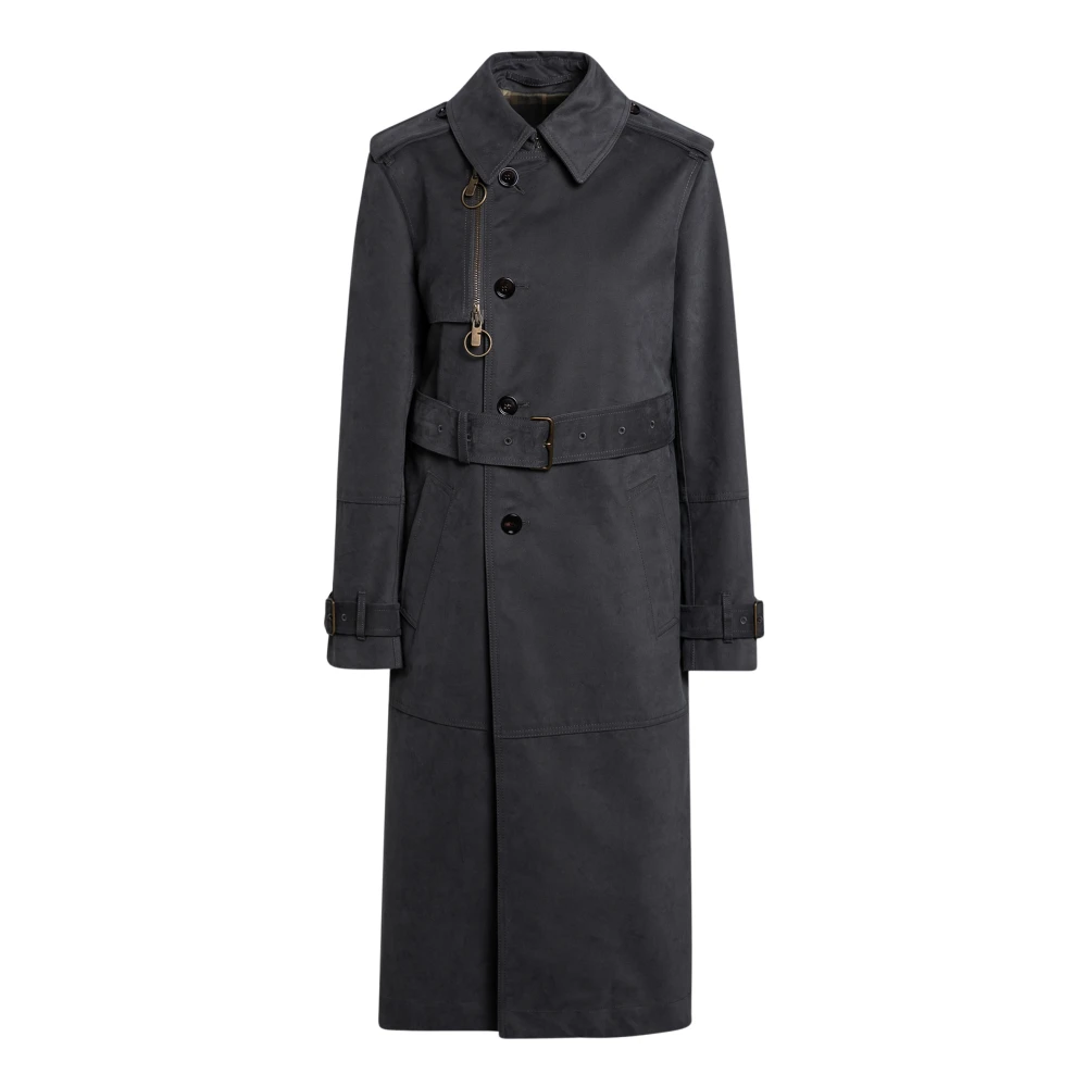 Burberry Dubbelborstige Jas Black Dames