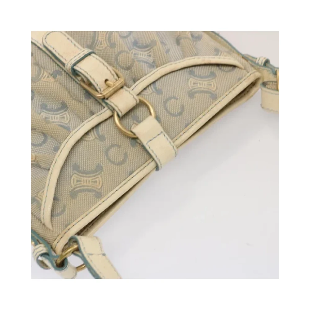 Celine Vintage Pre-owned Canvas celine-bags Blue Dames