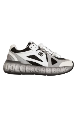 Bounce 12 Shape Mesh och Läder Snörskor
