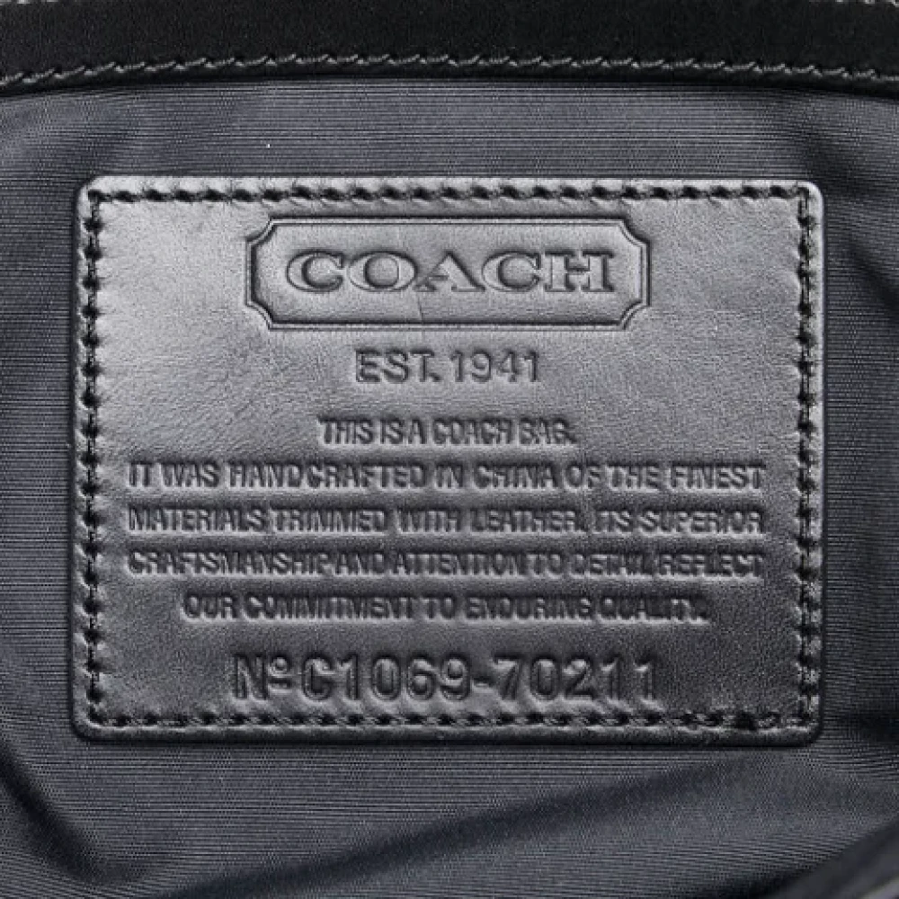 Coach Pre-owned Leather shoulder-bags Brown Dames